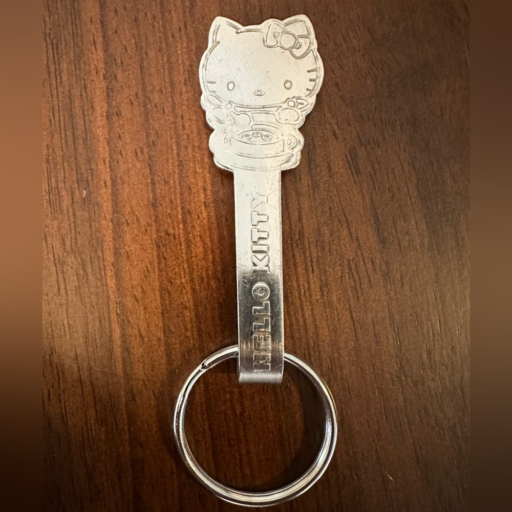 *SOLD* RARE Hello Kitty Spoon Keychain - Picture 1 of 6